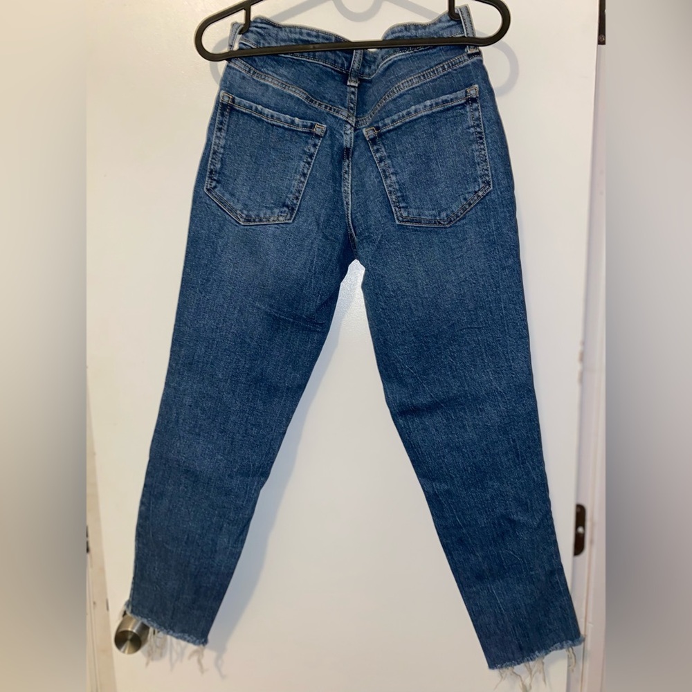 Old Navy High Rise Ripped Denim Jeans - Picture 2 of 3